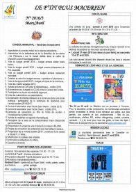 Le P’tit Plus n°3 mars/avril 2016