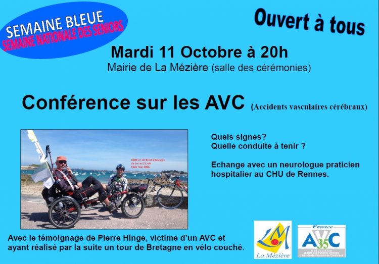 Semaine bleue : conférence et échanges sur les AVC