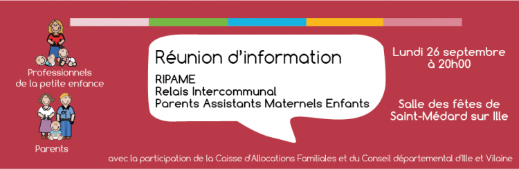 Réunion d’information : le RIPAME