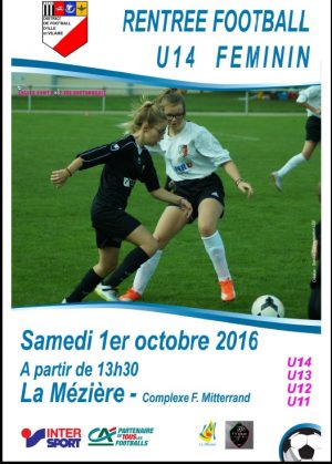 Rentrée Football U14 Féminin