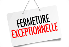 Fermeture exceptionnelle de la mairie