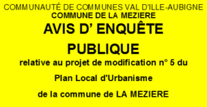 Modification N°5 du PLU