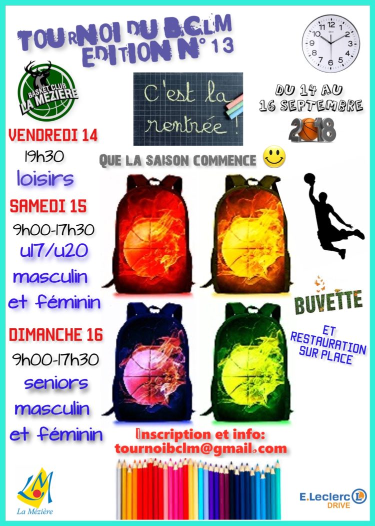 Tournoi du BCLM édition N°13