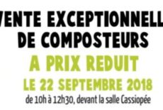 Vente de composteurs à prix réduits