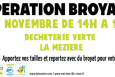 Grandes opérations de broyage