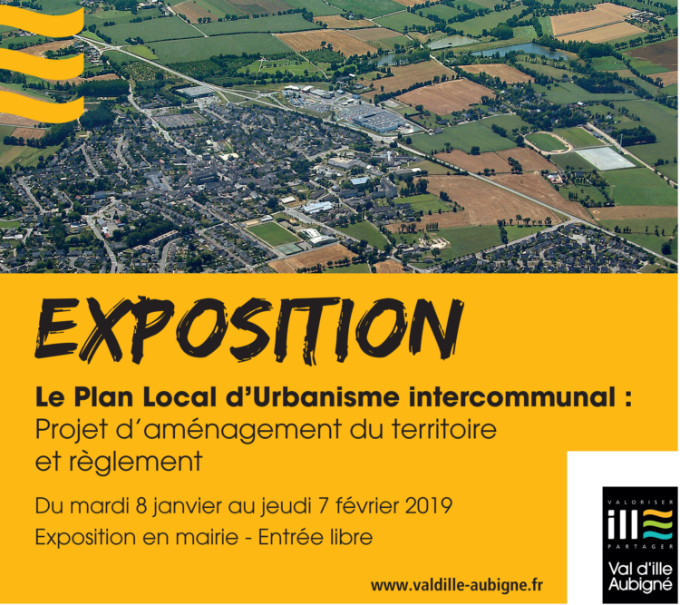 Plan Local d’Urbanisme Intercommunal – Réunion publique le 28 janvier 18H30