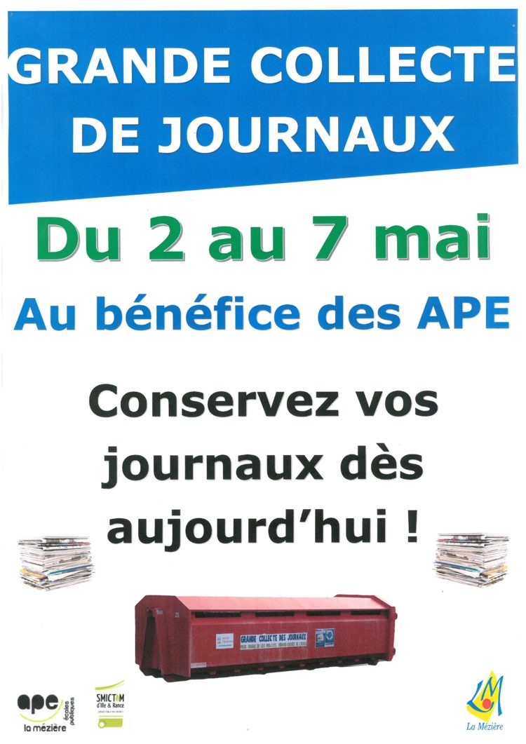 Grande collecte de journaux