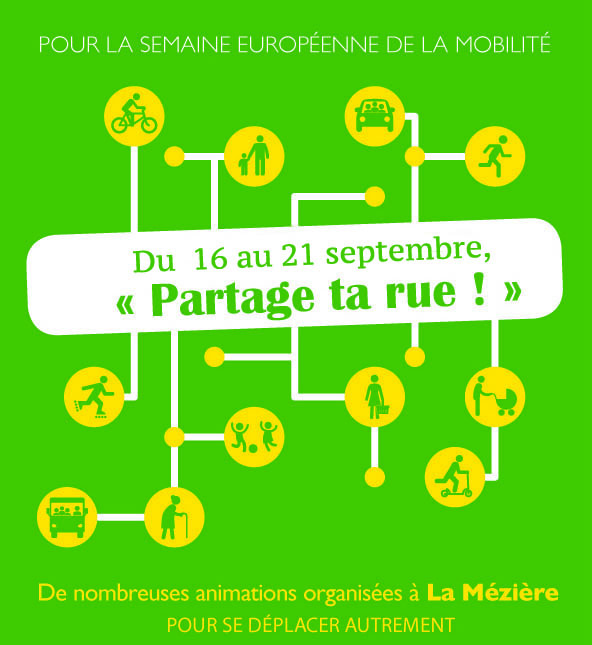 Semaine de la mobilité – du 16 au 21 septembre // Une rentrée sous le signe des mobilités