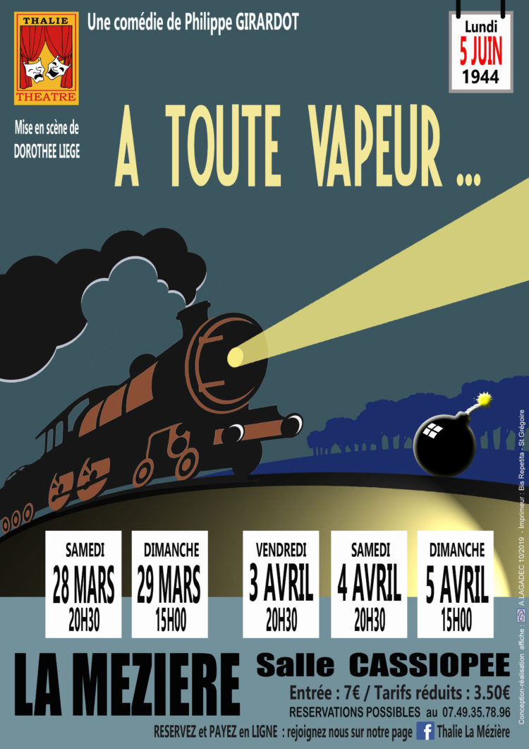 Spectacle THALIE : « à toute vapeur … »