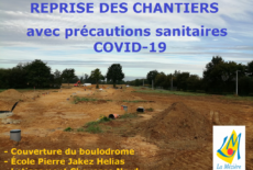 Reprise des chantiers avec précautions sanitaires