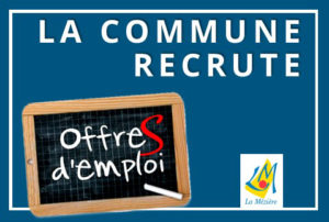 La Commune recrute plusieurs agents