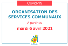 COVID 19 – Informations sur les services communaux