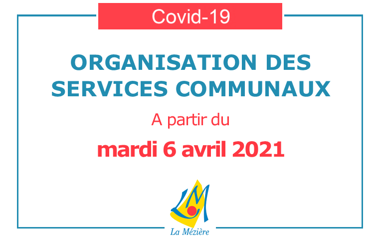 COVID 19 – Informations sur les services communaux