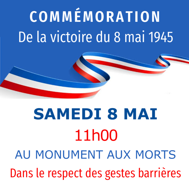 Commémoration – 8 mai 1945