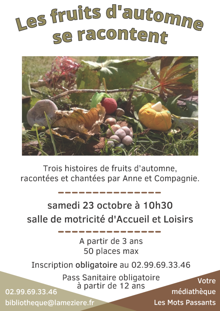 « Les fruits d’automne se racontent »