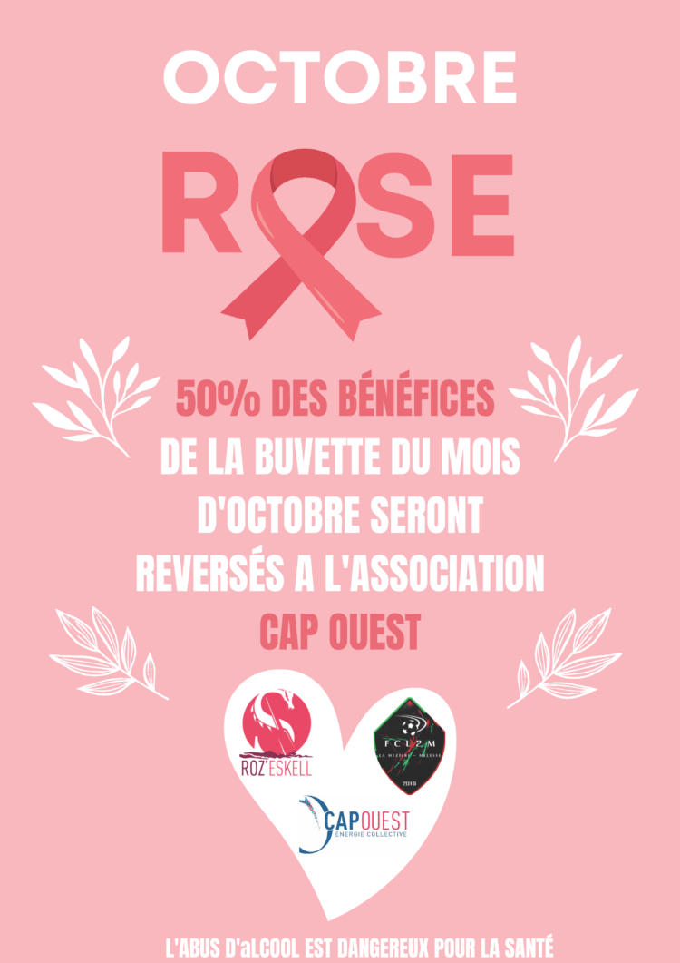 Octobre Rose – Le club de foot de la Mézière Melesse s’engage