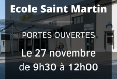 Portes Ouvertes – Ecole Saint Martin