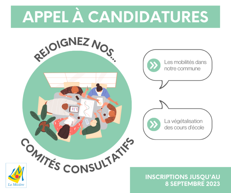 Rejoignez nos Comités Consultatifs !