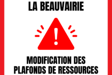 La Beauvairie – Modification des plafonds de ressources