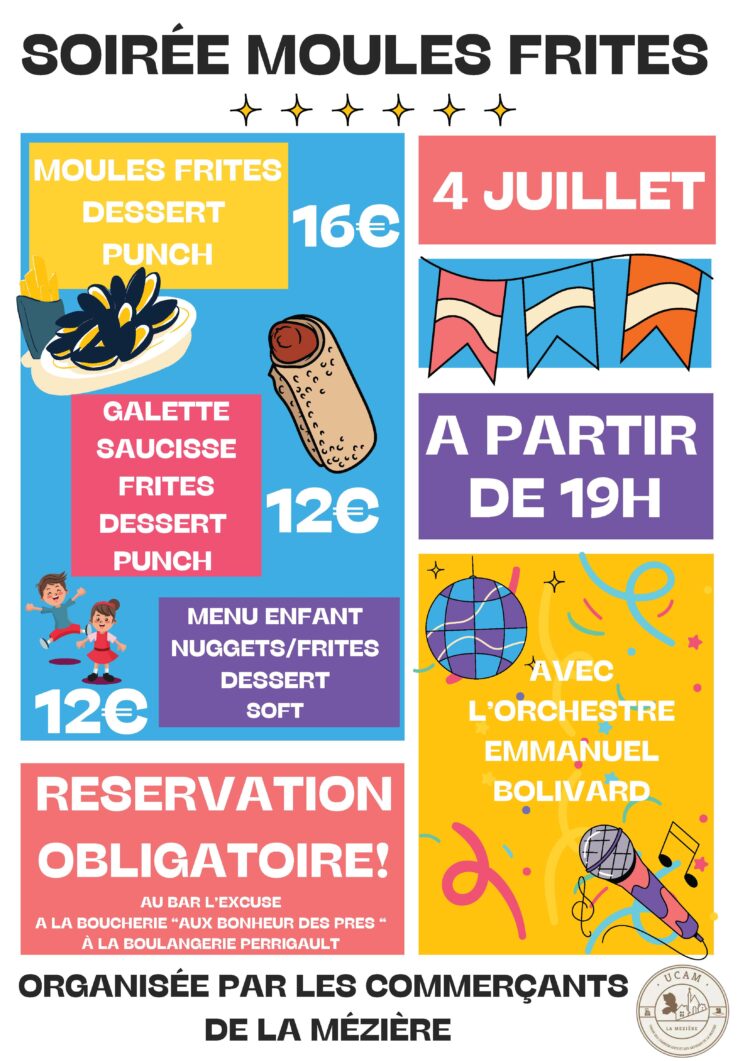 Soirée Moules Frites