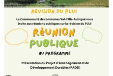 Réunion publique – Révision du PLUi