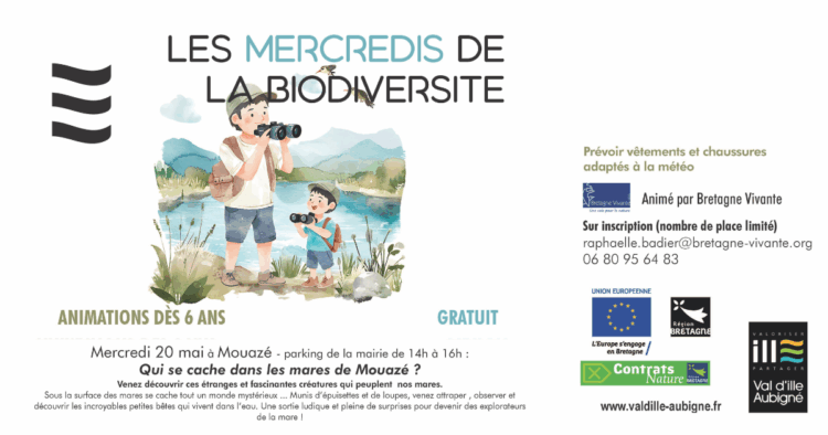Découverte des mares à MOUAZÉ