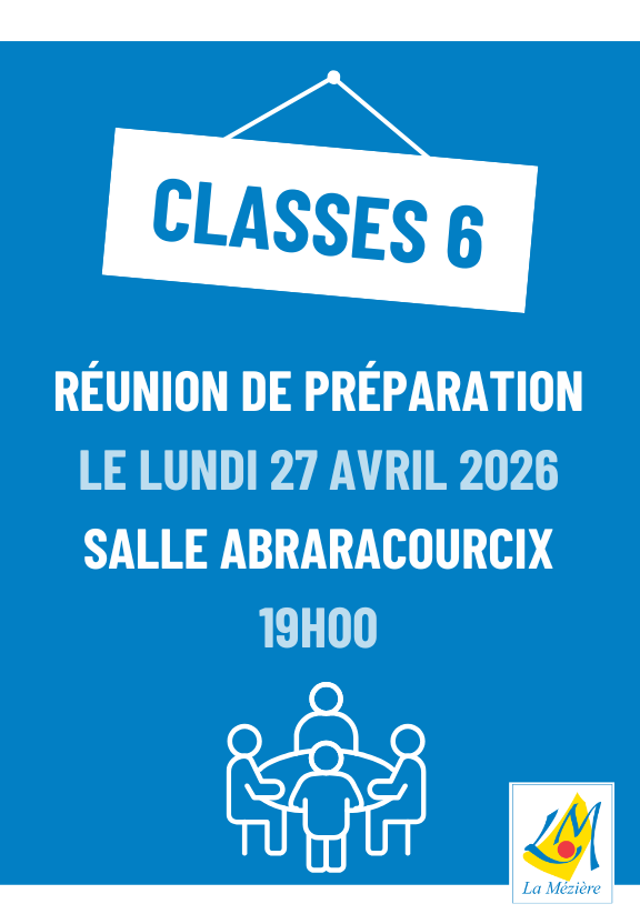 Réunion de préparation des classes 6