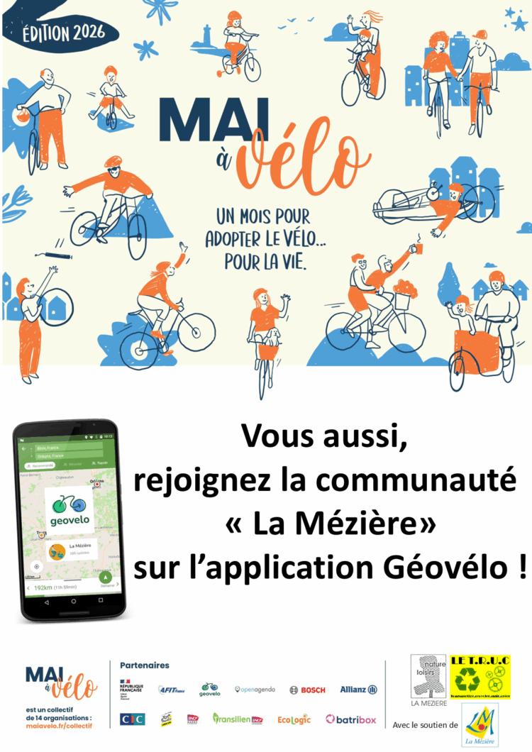 Lancement du challenge Mai à vélo