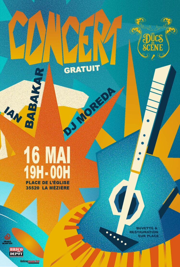 Concert gratuit, les ducs en scène