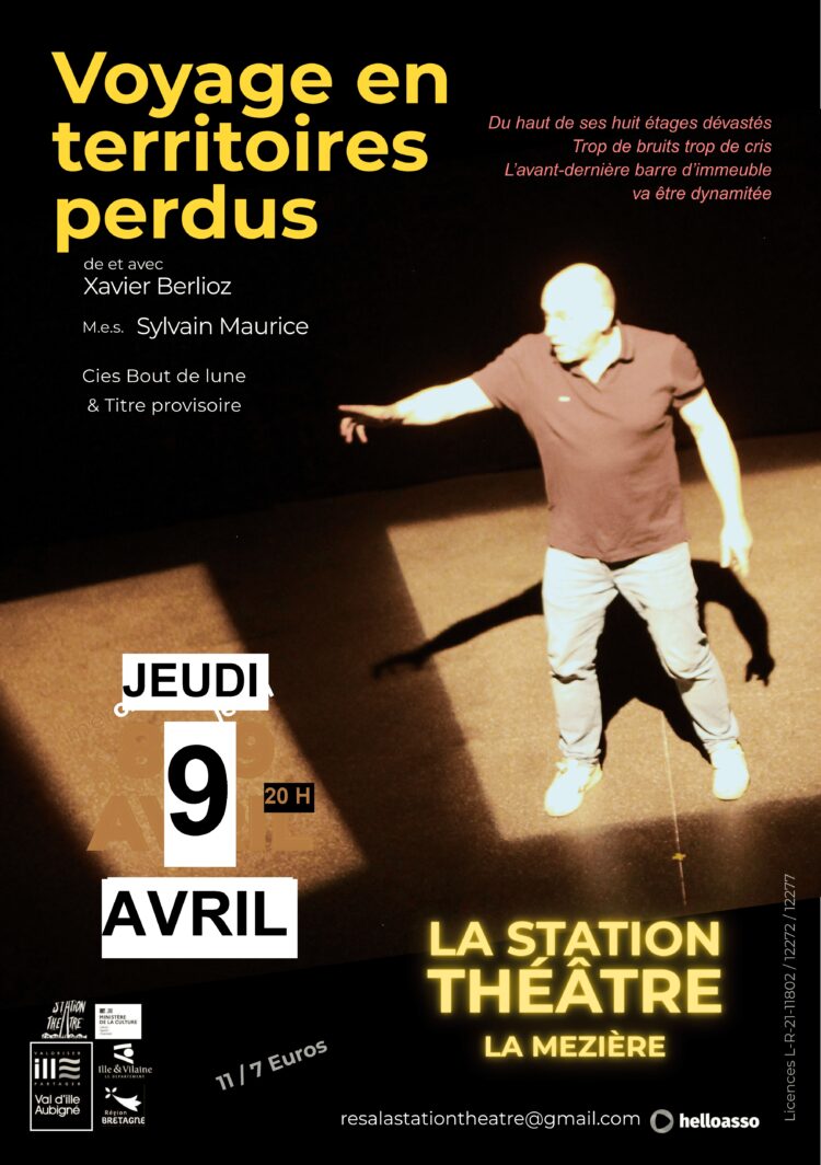 Spectacle  » voyage en territoires perdus « 