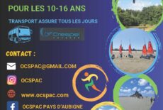Tickets Sport de l&rsquo;OCSPAC – activités de juillet