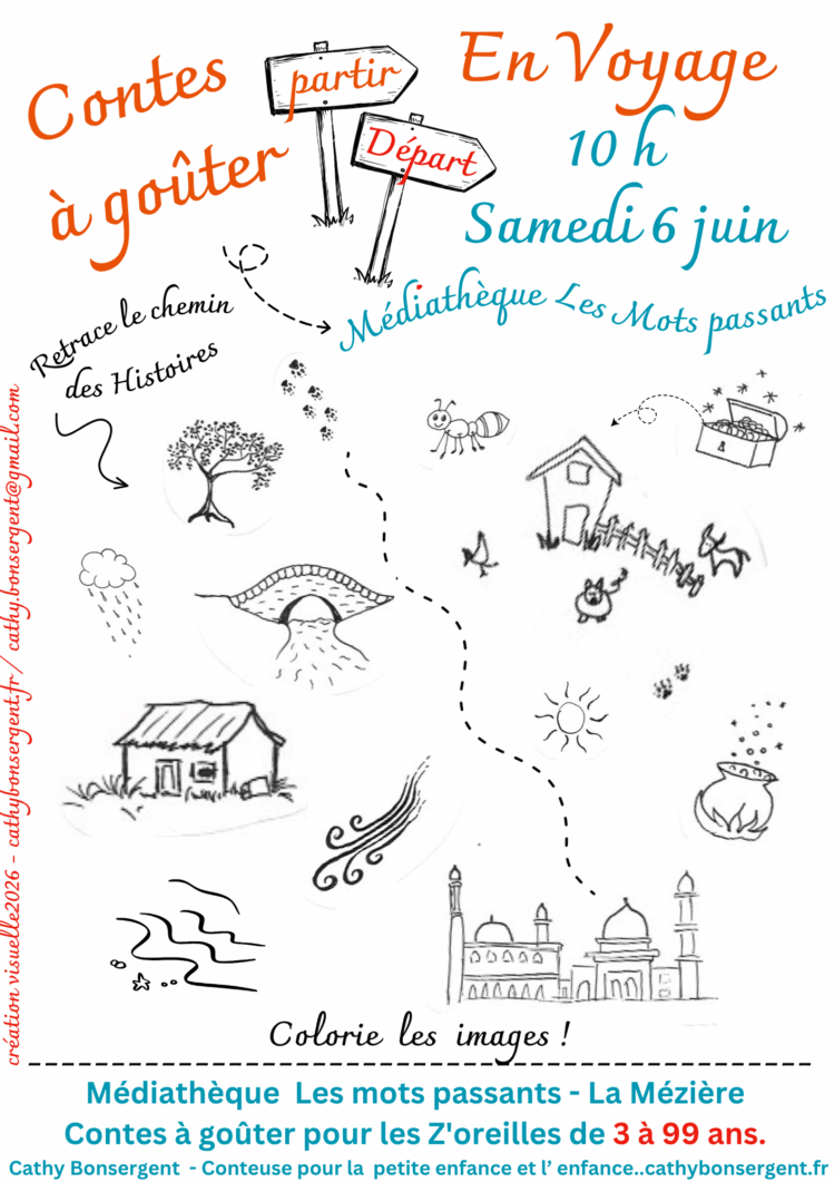 Contes à goûters à la médiathèque