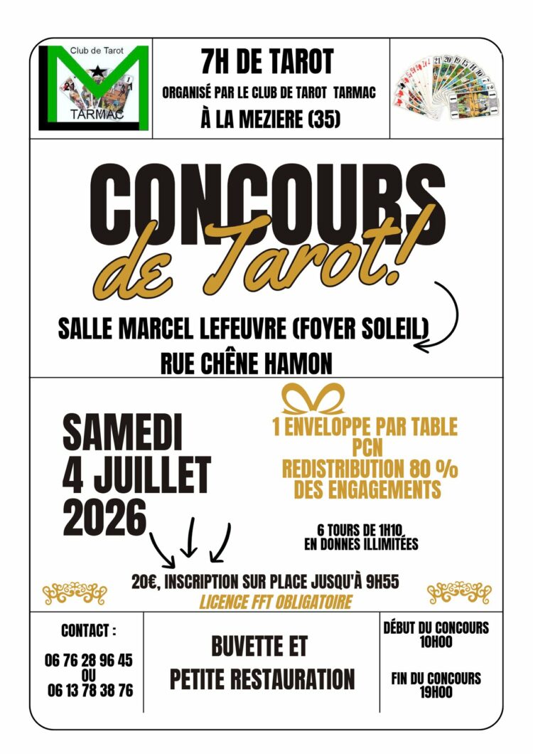 Tournoi 7 heures de Tarot