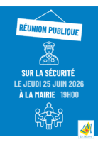 Réunion publique sur la sécurité dans la commune