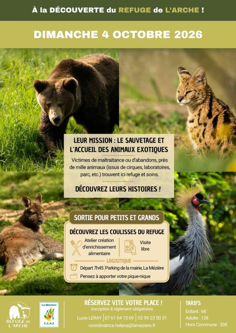 Journée au refuge de l&rsquo;arche