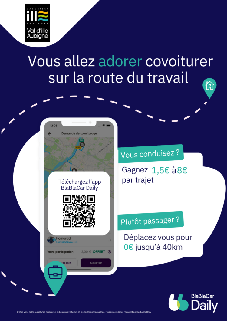 BlablaCar Daily, vous connaissez ?