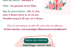 Vaccination contre le cancer du col de l&rsquo;utérus