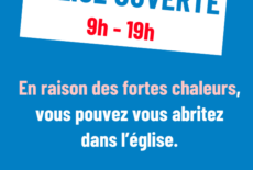 Ouverture de l&rsquo;église