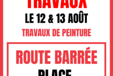 ROUTE BARRÉE – PLACE DE L’ÉGLISE